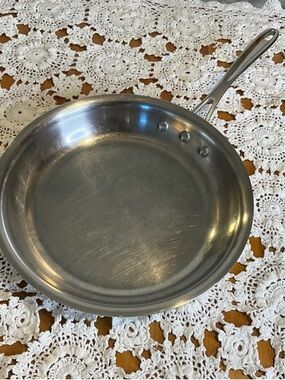 Calphalon Stainless Steel Skillet - Silver Finish